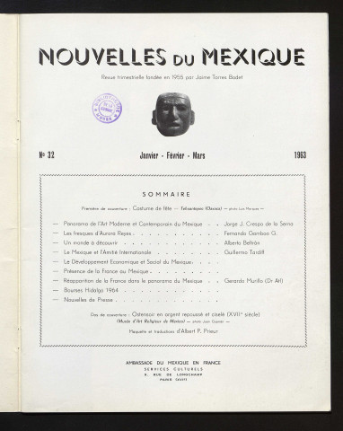 Nouvelles du Mexique - 1963