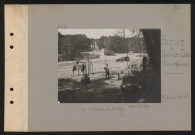 Prieuré de Sainte-Croix (Parc d'Offémont). Les ruines et échelons du 51e RA