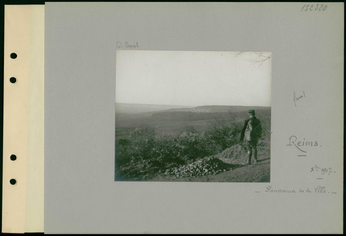 Reims. Panorama de la ville