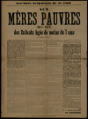 Élections Municipales : Aux mères pauvres qui ont des Enfants Agés de moins de 7 ans