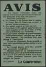 Un départ volontaire dans des limites restreintes de personnes de nationalité française, aura lieu ces jours-ci.