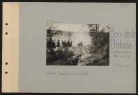 Bois de La Chalade, secteur de La Fille Morte. Relève traversant la forêt