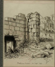 Moulin-sous-(Touvent), (Oise, ruines), 10 sept(embr)e 1917