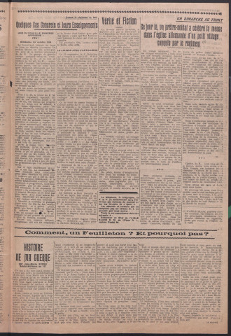 L'Aigle Blanc 137. Journal du front à périodicité et à format variables; Aux armées : E. M. du 137. R. I.; Secteur Postal 94